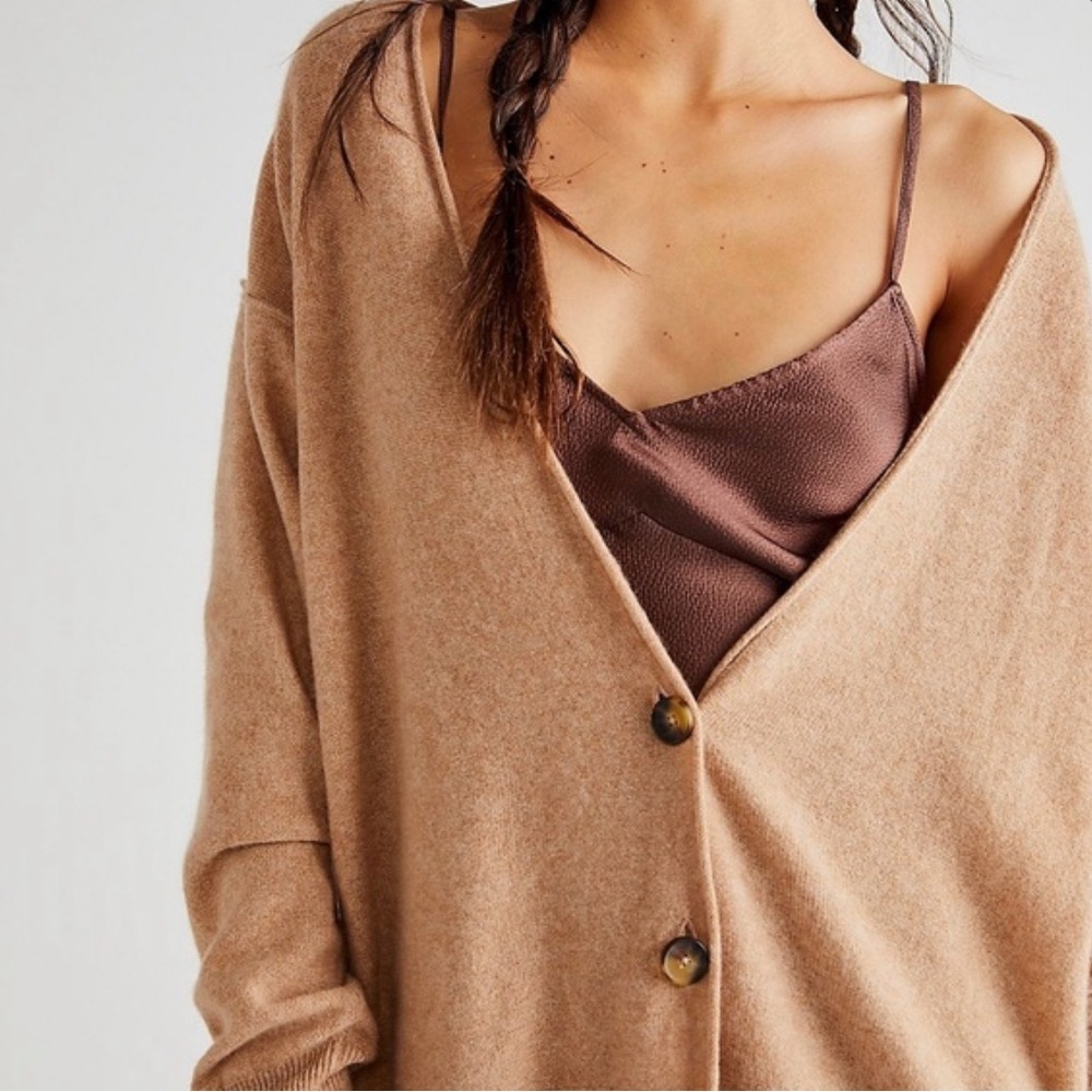 FREE PEOPLE SCHOOL BOY CARDI